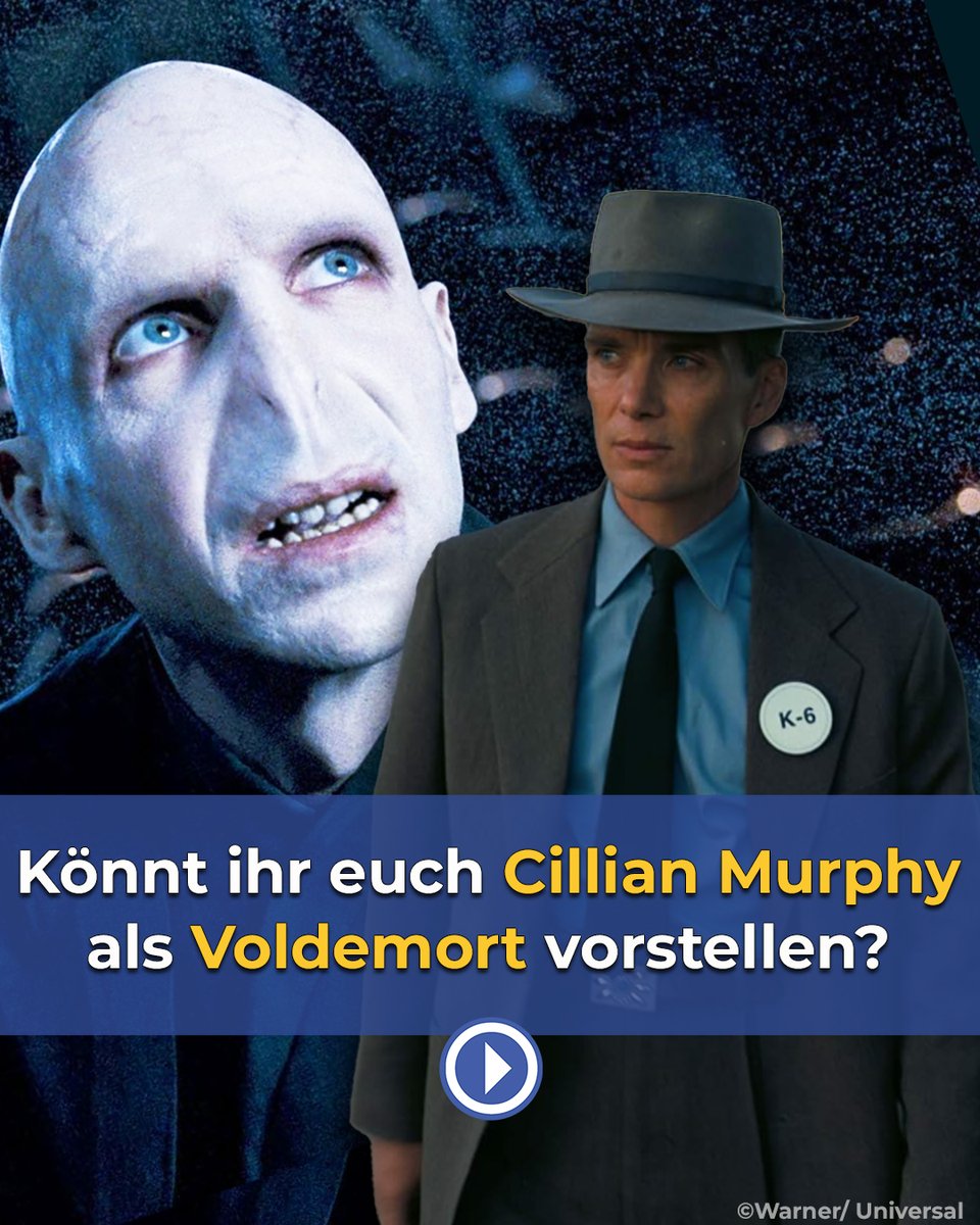 Filmstarts's tweet image. Seit einigen Monaten gehen Gerüchte und Fan-Spekulationen um, dass Cillian Murphy der neue Voldemort in der kommenden "Harry Potter"-Serie werden könnte.