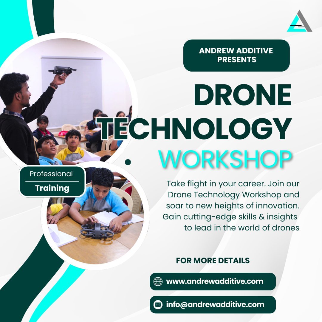 🚁 Ready to soar?

Join our Drone Technology Workshop and master cutting-edge UAV skills! Build your expertise and elevate your career in drone innovation. 🌟

📍 Register today at andrewadditive.com

#DroneTech #DroneWorkshop #UAVSkills #DroneInnovation #TechTraining