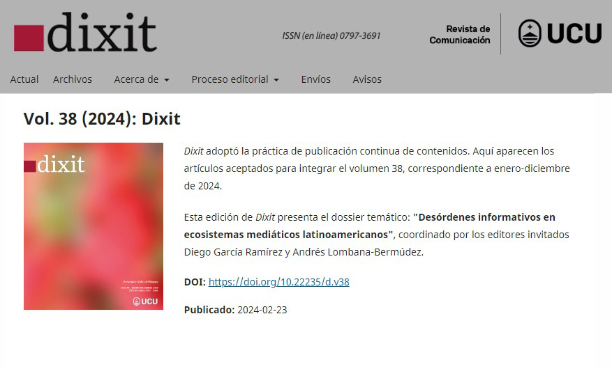 Revista Dixit tweet media