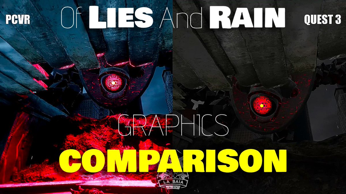 advancedvrfare's tweet image. youtu.be/xzLJbyntaa0

Of Lies and Rain Quest 3 Vs PCVR Graphics Comparison

Confronto della grafica di Of Lies And Rain tra le versione PCVR e Quest 3. Ecco perché Alyx non DEVE mai arrivare su Quest.

#ofliesandrain #graphicscomparison #vr
