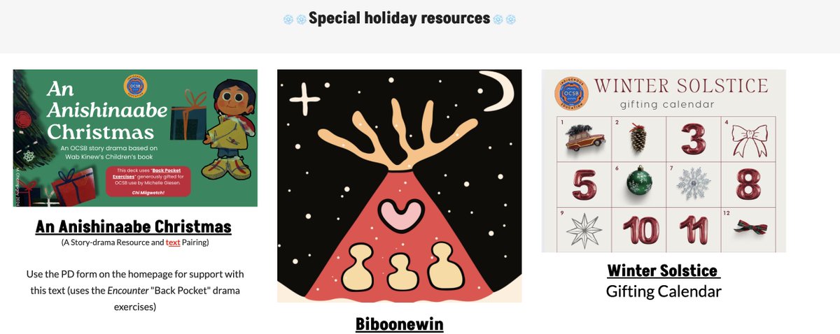 Mrs. Champigny (@mrschampigny) on Twitter photo As we prepare for Winter Solistice, please explore some of the š©µcozy šresources available on the Indigenous Ed Website: An Anishinaabe Christmas Story-drama resource, Art with Isaac Murdoch and the gift of Algonquin Language Learning. sites.google.com/ocsb.ca/indige⦠<a href="/ocsbindigenous/">OCSB Indigenous Ed</a> As we prepare for Winter Solistice, please explore some of the š©µcozy šresources available on the Indigenous Ed Website: An Anishinaabe Christmas Story-drama resource, Art with Isaac Murdoch and the gift of Algonquin Language Learning. sites.google.com/ocsb.ca/indige⦠<a href="/ocsbindigenous/">OCSB Indigenous Ed</a>