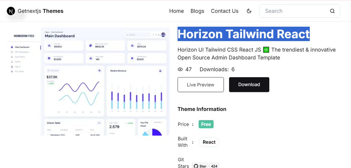 GetNextjsThemes's tweet photo. Horizon UI Tailwind CSS React JS The trendiest & innovative Open Source Admin Dashboard Template
https://t.co/aRk4EkKTtI
@horizon_ui #NextJsThemes #LandingPage #Templates #nextjstemplates #nextjs #WebDevelopment #Frontend #coding #webdesign https://t.co/RtP81q2Vqx