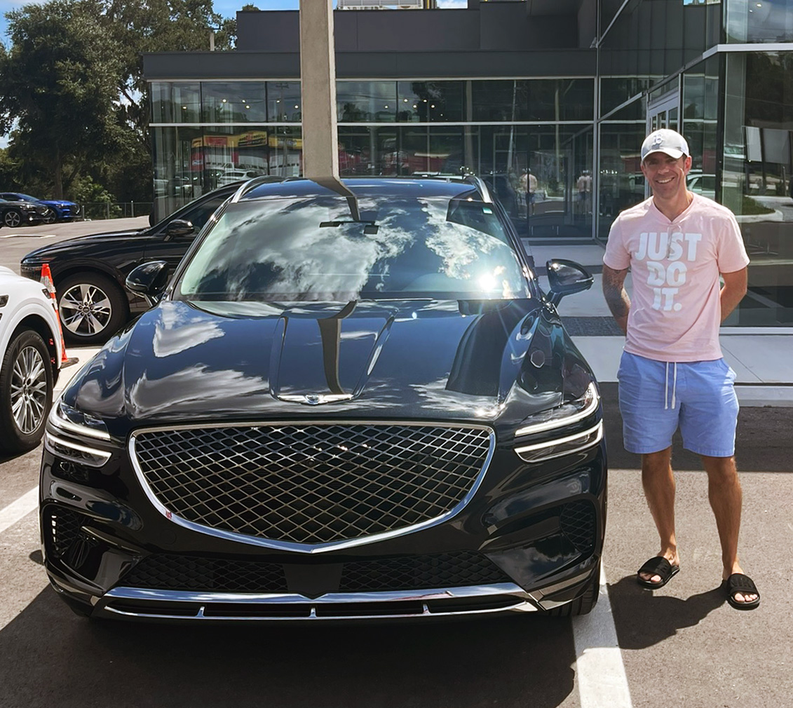 LakelandGenesis's tweet image. When you're searching the internet for a #LuxurySUV, it's #Easy to see which one #StandsOut... the #GV70 from #LakelandGenesis has #MoreThanYouExpect with #ExceptionalService - Pierre Bernoux decided it was the #PerfectOne. #ThankYou for choosing us, we're here for you! #Genesis