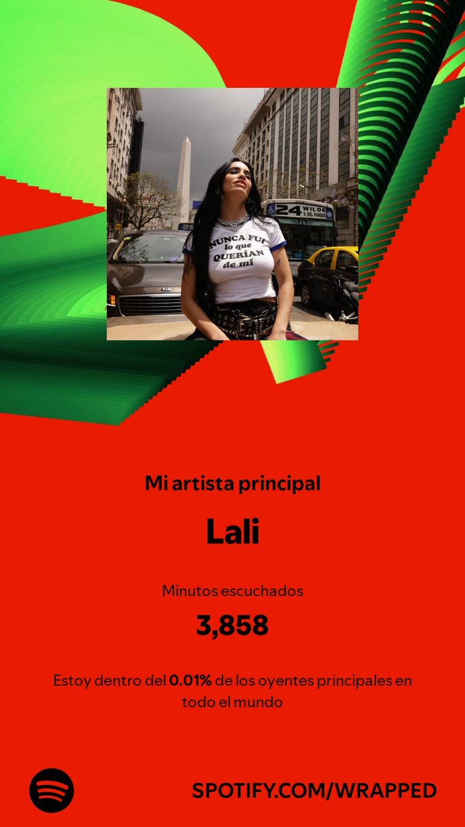 Pasé 3,858 minutos con el artista que más escuché en 2024. Escucha su música. #SpotifyWrapped   open.spotify.com/wrapped/share/…