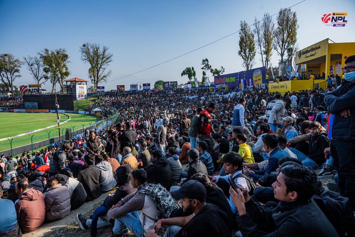 paras77's tweet photo. The Siddharth Bank Nepal Premier League powered by Ncell has kicked off.
To everyone who has been part of the experience,we dedicate this to our fans,our cricket stakeholders and this to presenting Nepal to the world.
This is our game and we want to keep marching forward.
If it wasn’t for the struggle,you wouldn’t have the strength.
God is always building things,even when it feels like he’s breaking you.
Like they say It’s now or never.
To Nepal cricket beyond and infinity,the stage is here.

@CricketNep @OfficialNPLT20