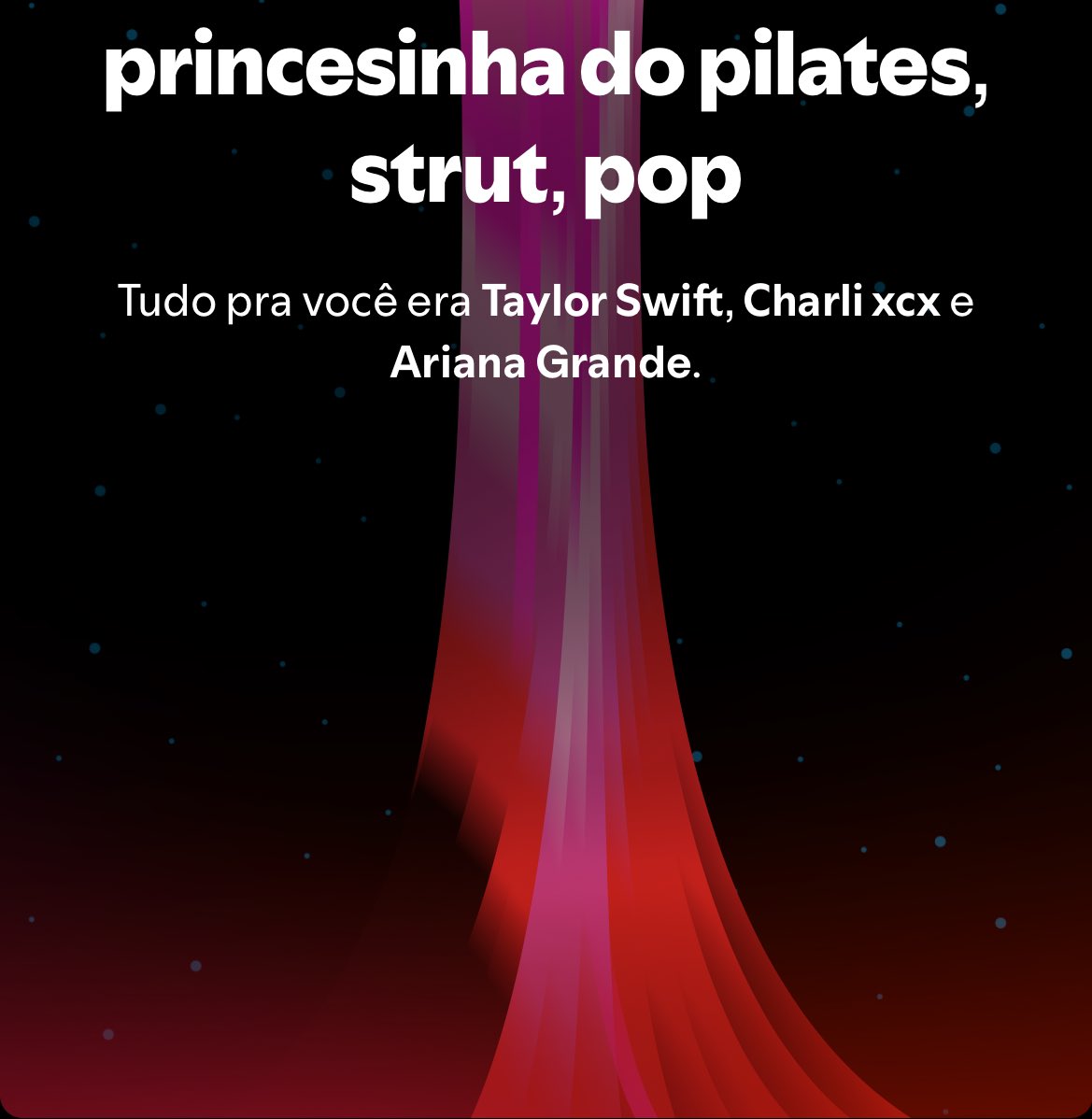 vagner_a's tweet photo. #SpotifyWrapped o dia que a Taylor não estiver em primeiro eu quem fico chocado rsrs https://t.co/uSjmGzuhCw