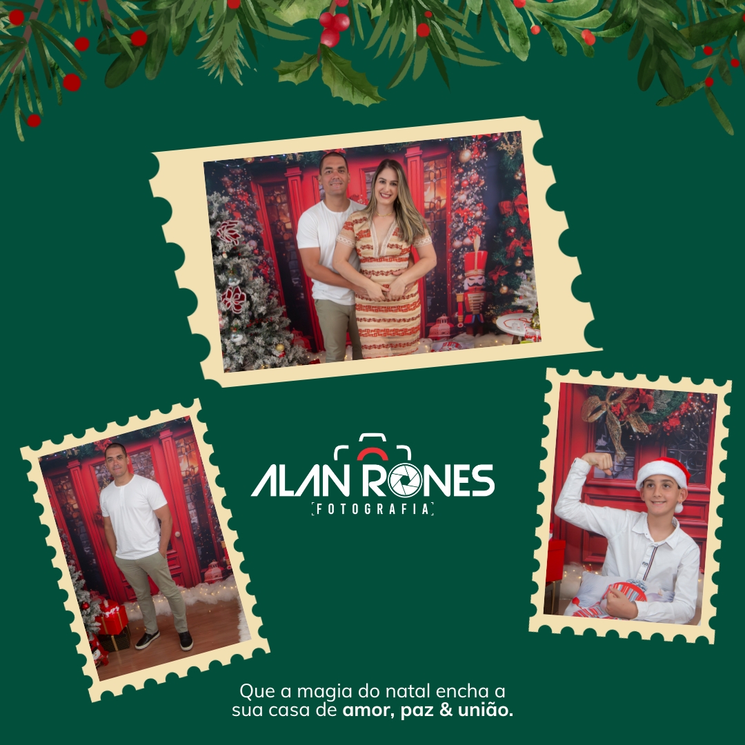 alanrones's tweet image. O sorriso das crianças, o brilho nos olhos de quem ama e a magia do Natal em cada detalhe. Esses momentos merecem ser registrados para sempre, nada melhor do que um ensaio especial para celebrar a união da sua família.
#ensaionatalino #fotosdenatal #natal #natal2024 #fotografia