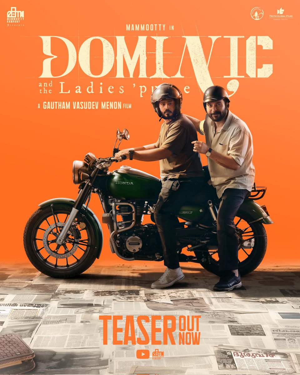 VSMTweetss's tweet photo. #DominicandTheLadiesPurse 

Teaser

https://t.co/bJjL9TIVpo

#MammoottyKampany @mammukka @menongautham https://t.co/4OqMNpblMM