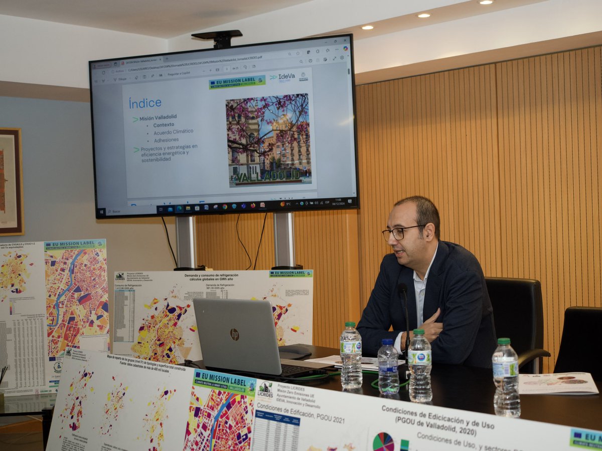 El <a href="/COAATVA/">coaatva</a> acoge la presentación del proyecto Licrides, liderado por VADILLO-CATALINA ENTERPRISE en colaboración con <a href="/ITeC_es/">𝗜𝗧𝗲𝗖</a> que desarrolla una herramienta para ayudar a la descarbonización en las licitaciones y financiado con ayudas a la descarbonización del <a href="/AyuntamientoVLL/">Ayto. de Valladolid</a>