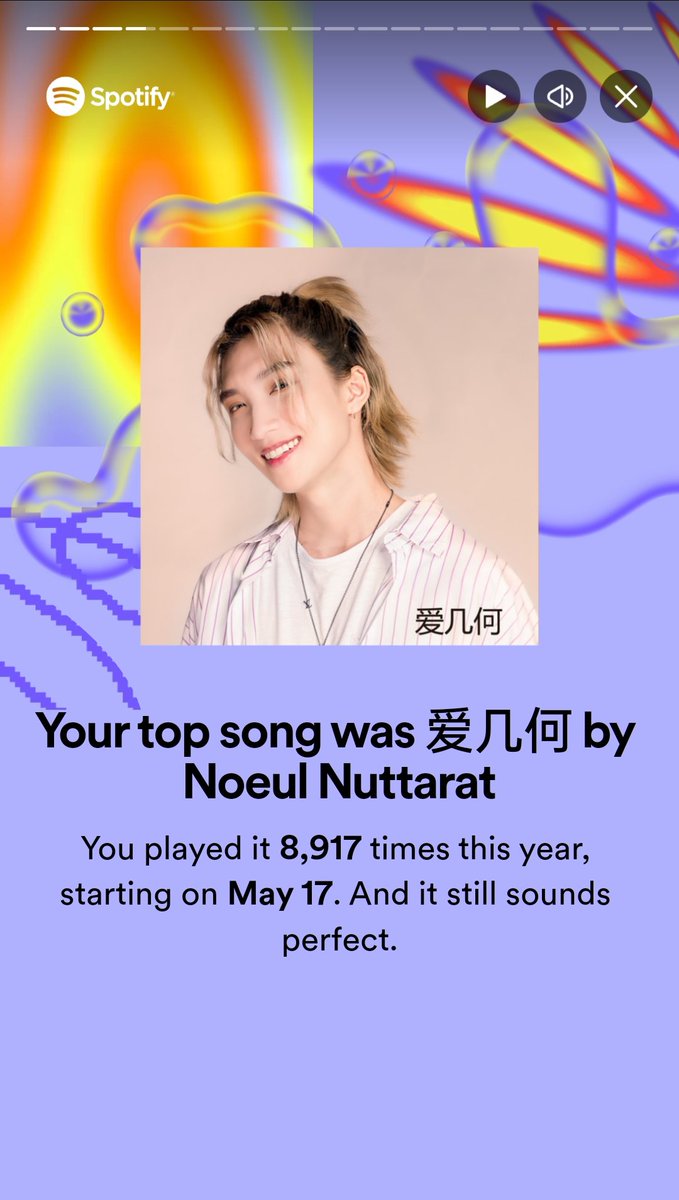 nehabindlish's tweet image. I missed my 2023 record for Love Geometry by a little.

#S2SOS streamed 8,367 times.
= 31,239 mins.
= 520 hours
= 22 full days spent listening to 🆘 

#SpotifyWrapped2024 
#SpotifyWrapped #Noeulnuttarat #S2TheSunset #MagentaBoy #Horizone