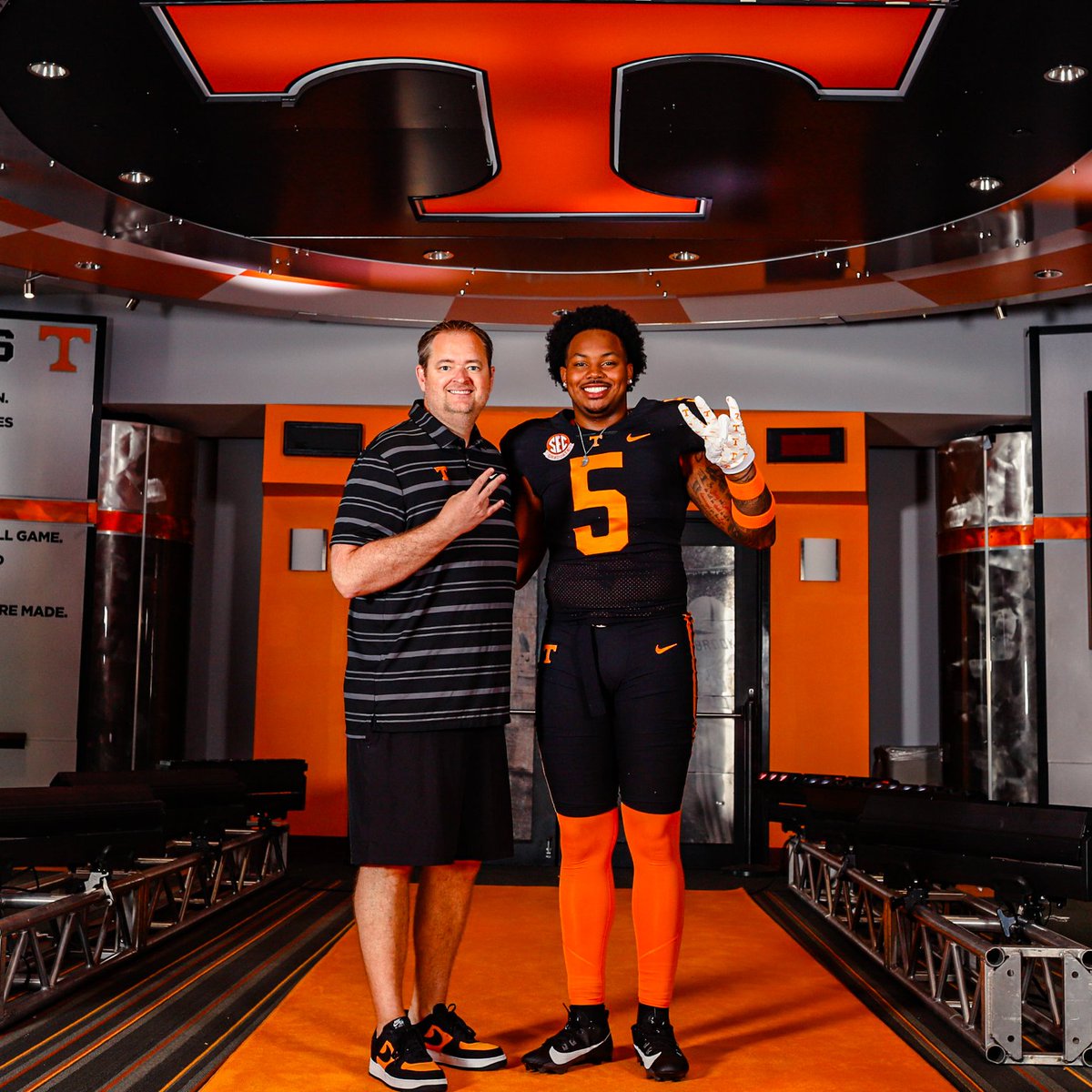 Staying HOME! <a href="/EthanUtley1/">Ethan Utley</a> 
#RockyTop25 🍊