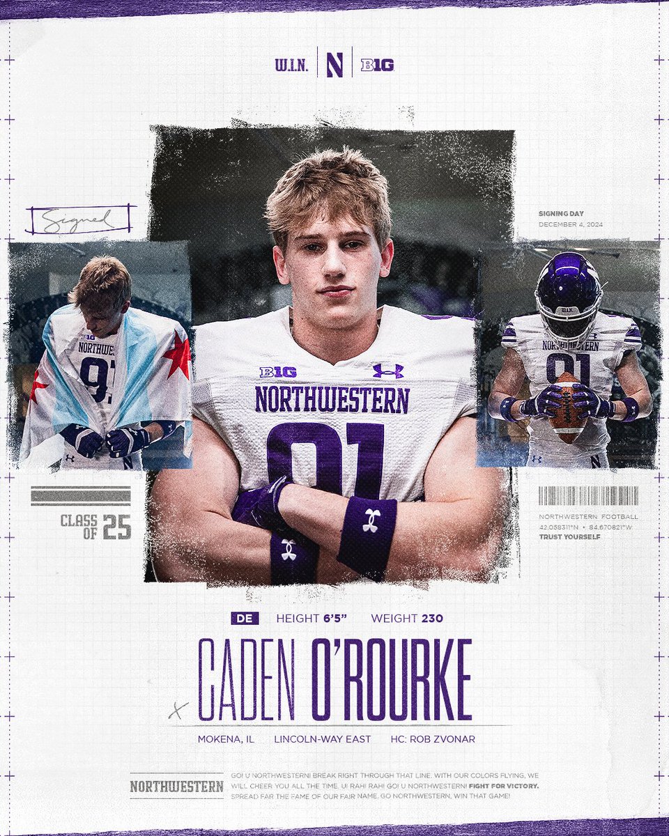 SIGNED✍️

Welcome to the family, Caden O’Rourke!

#GoCats x <a href="/caden_orourke/">Caden O’Rourke</a>