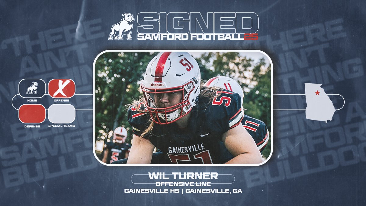 𝓢𝓘𝓖𝓝𝓔𝓓✍️

Welcome to the 205, <a href="/wilturner51/">Wil Turner</a>‼️

#HatchAttack | #AllForSAMford | #NSD25