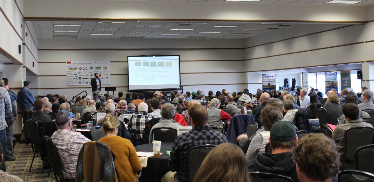 Ohio State Agronomy (@osu_agronomy) on Twitter photo 🚨Early bird registration for the Ohio State Organic Grains Conference is this Friday, December 6 🚨
The early bird fee is $140 and registration can be made online: go.osu.edu/organicgrains
#organic #agronomy
<a href="/AgSystemScience/">Eugene Law</a>
<a href="/earicher5/">Eric Richer</a> 🚨Early bird registration for the Ohio State Organic Grains Conference is this Friday, December 6 🚨
The early bird fee is $140 and registration can be made online: go.osu.edu/organicgrains
#organic #agronomy
<a href="/AgSystemScience/">Eugene Law</a>
<a href="/earicher5/">Eric Richer</a>