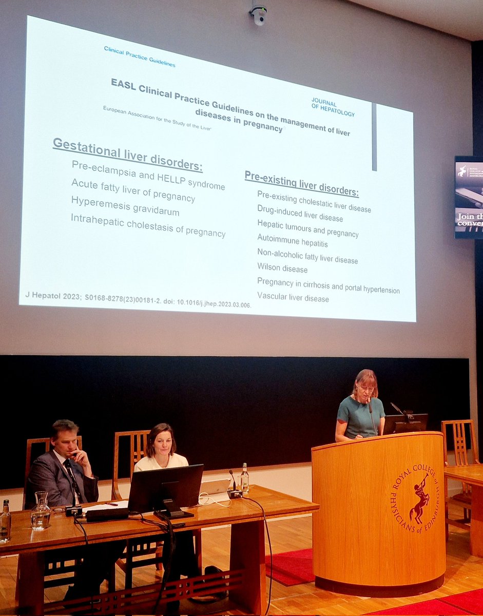 Ailie Young (@ailie_h_young) on Twitter photo #rcpematernal24 Liver disease talk by Prof Catherine Williamson. Highlighting the incredibly helpful EASL guidelines. <a href="/RCPEdin/">Royal College of Physicians of Edinburgh</a> #rcpematernal24 Liver disease talk by Prof Catherine Williamson. Highlighting the incredibly helpful EASL guidelines. <a href="/RCPEdin/">Royal College of Physicians of Edinburgh</a>