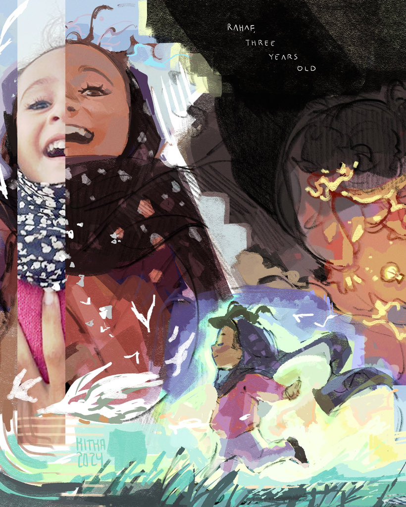 BasharInshasi's tweet image. Brief story about Rahaf 1/3 🍉