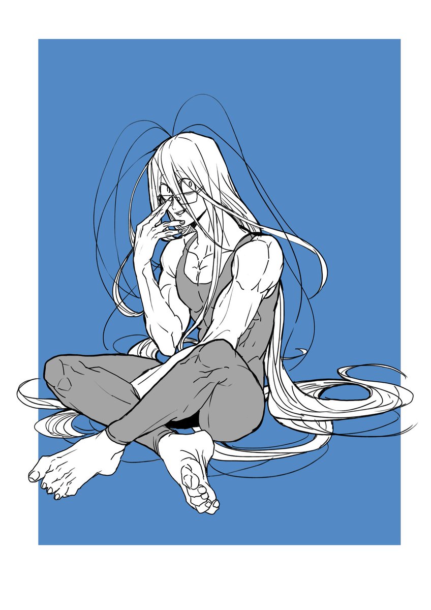 mmn810's tweet photo. 髪力といえば因幡くんなので過去絵を引っ張り出してきた。
これでオメガだとアラフォーなの熱すぎる https://t.co/37S6ZrJZHe