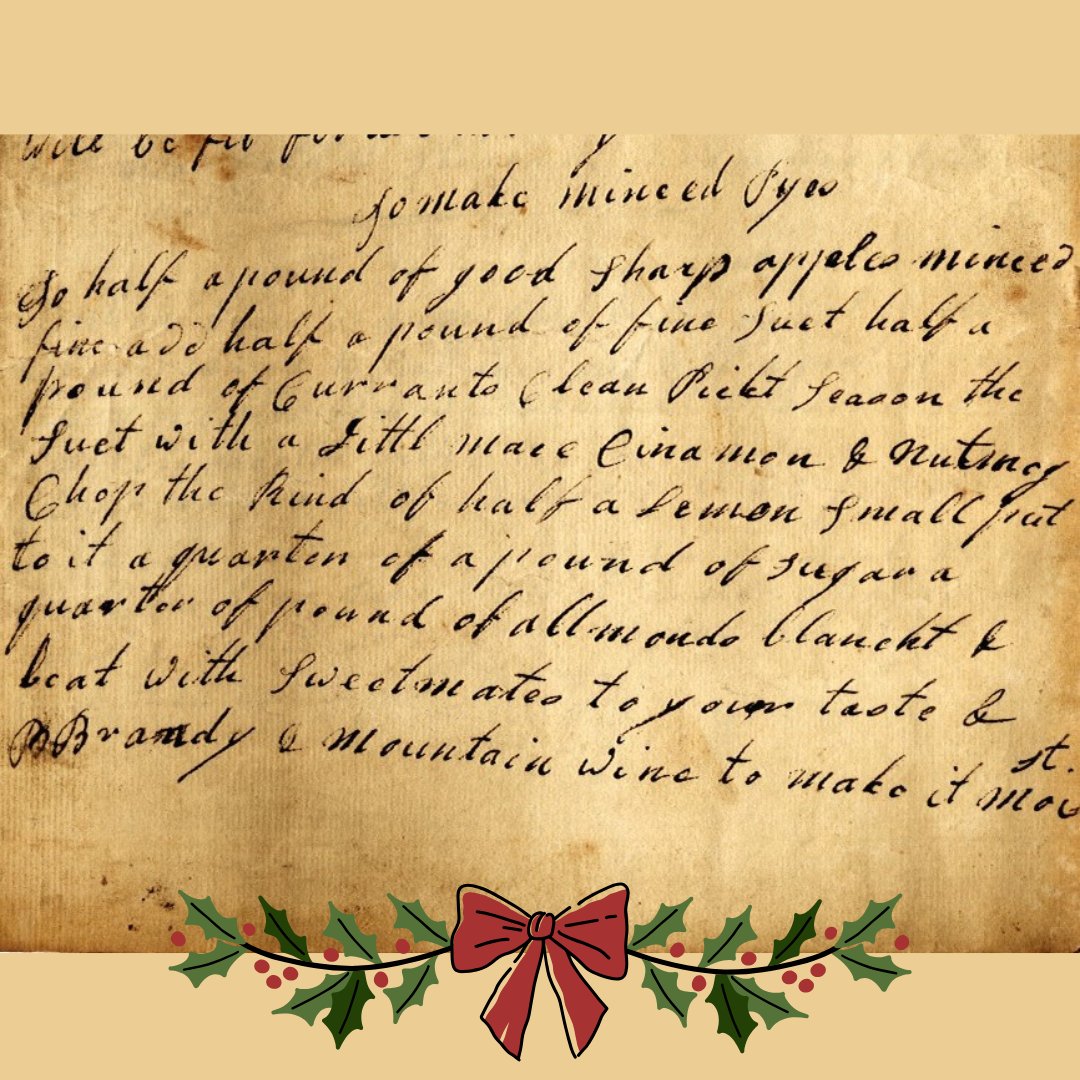 Happy Christmas from North East Wales Archives! Image- Minced Pies recipe from our James Maurice Collection (DD/DM/18/63) newa.wales/collections/ge…
#Christmas #MerryChristmas