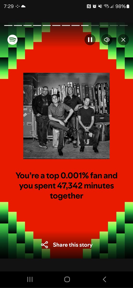 leftleaningloon's tweet photo. Holy shit.

Thank you, @jimmyeatworld , for making music so good I can literally listen to it for hours on end for months. https://t.co/j3cvAnWmlv