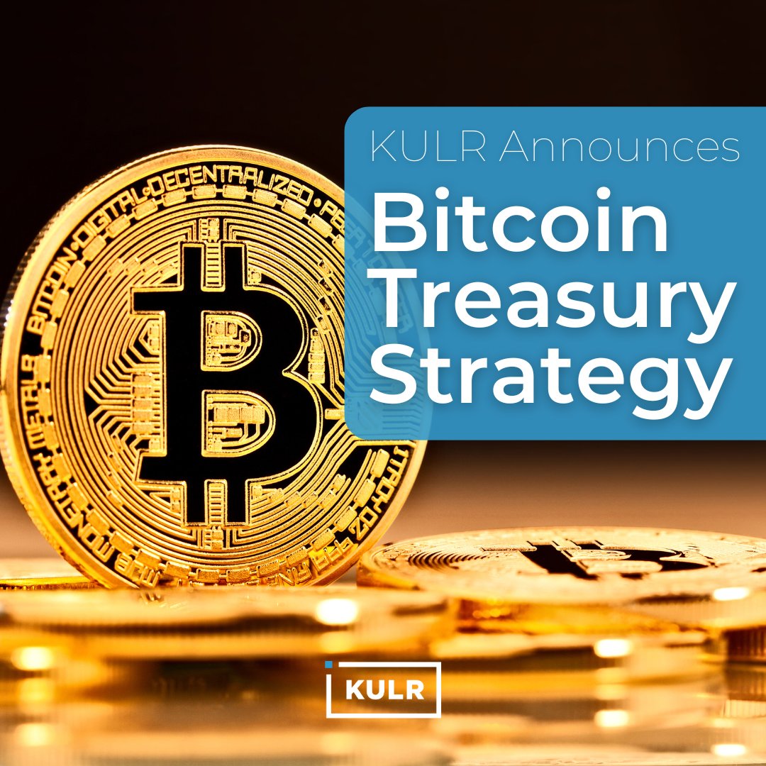 KULR announces its Bitcoin Treasury Strategy, with plans to allocate up to  90% of surplus cash to $BTC. As global adoption of blockchain accelerates,  $KULR positions itself for long-term growth. Read more: