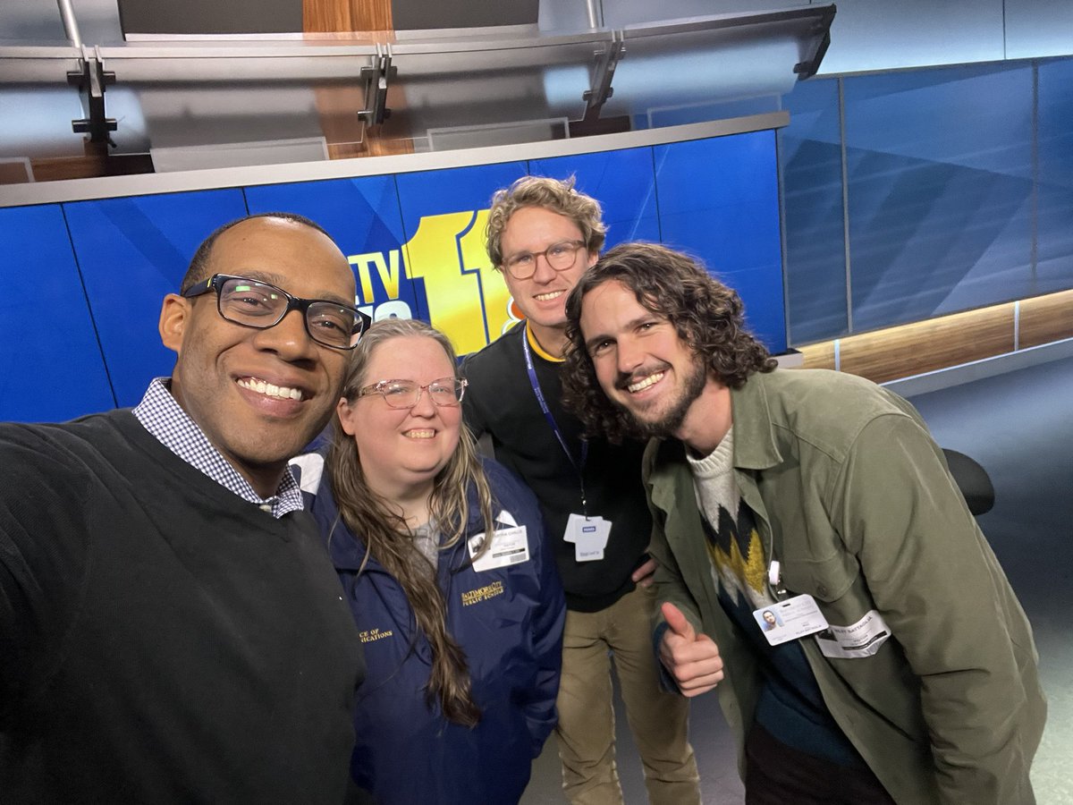 Thanks  <a href="/JasonWBAL/">Jason Newton</a> for sharing your <a href="/BaltCitySchools/">Baltimore City Public Schools</a> story with us yesterday! You’re a real gem of Baltimore.