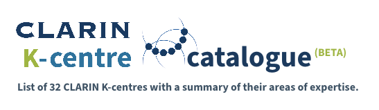 CLARIAH-AT (@atclariah) on Twitter photo 🆕 <a href="/CLARINERIC/">CLARIN ERIC</a> has launched a new catalogue for its growing number of K-Centres, which allows users to filter by services, languages & other keywords.
Browse & find out what expertise and knowledge is available in the network:
👉clarin.eu/k-centres-cata… 🆕 <a href="/CLARINERIC/">CLARIN ERIC</a> has launched a new catalogue for its growing number of K-Centres, which allows users to filter by services, languages & other keywords.
Browse & find out what expertise and knowledge is available in the network:
👉clarin.eu/k-centres-cata…