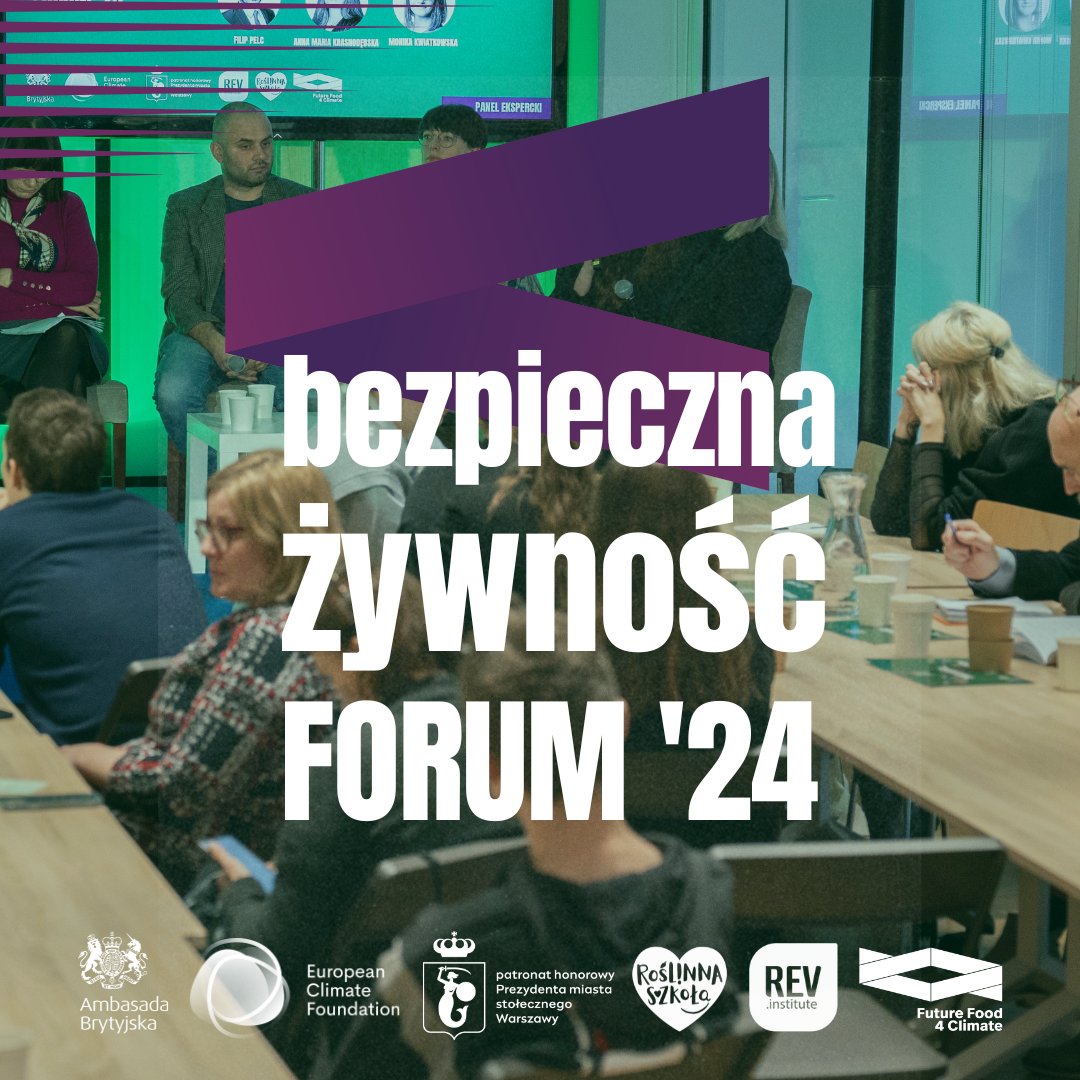 Green REV Institute (@instituterev) on Twitter photo 👉 Zapraszamy do zapoznania się z podsumowaniem III Forum Bezpiecznej Żywności: shorturl.at/smifn
🟢Tegoroczna edycja była pełna inspirujących wystąpień i dyskusji na temat odpowiedzialnej polityki klimatycznej i systemowych zmian w obszarze żywności.
<a href="/ukinpoland/">UK in Poland 🇬🇧🇵🇱</a> 👉 Zapraszamy do zapoznania się z podsumowaniem III Forum Bezpiecznej Żywności: shorturl.at/smifn
🟢Tegoroczna edycja była pełna inspirujących wystąpień i dyskusji na temat odpowiedzialnej polityki klimatycznej i systemowych zmian w obszarze żywności.
<a href="/ukinpoland/">UK in Poland 🇬🇧🇵🇱</a>