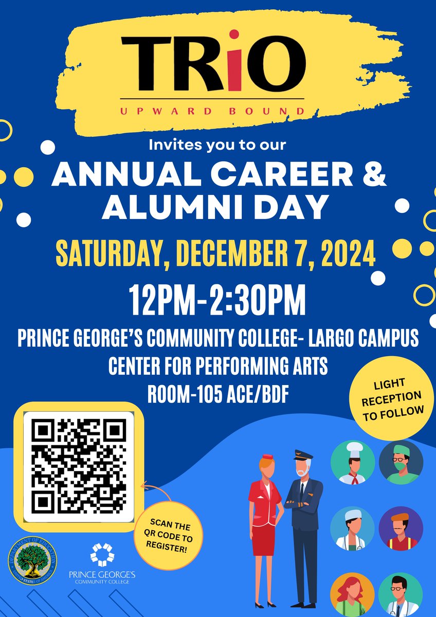 Encourage your student to take advantage of this valuable experience! Feel free to disperse this flyer and information to your network of students and parents. To register, simply scan the QR code on the flyer or click on the link below:
forms.office.com/Pages/Response…