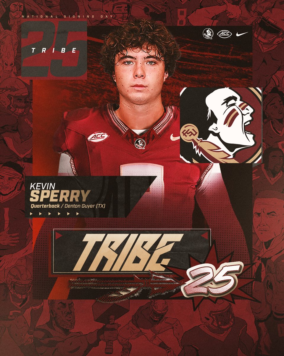 FSU Football (@fsufootball) on Twitter photo #Tribe25 🤝 4-star, state champion QB
Welcome to the #NoleFamily, <a href="/KevinSperry9/">Kevin Sperry</a>!
noles.co/tribe25 #Tribe25 🤝 4-star, state champion QB
Welcome to the #NoleFamily, <a href="/KevinSperry9/">Kevin Sperry</a>!
noles.co/tribe25