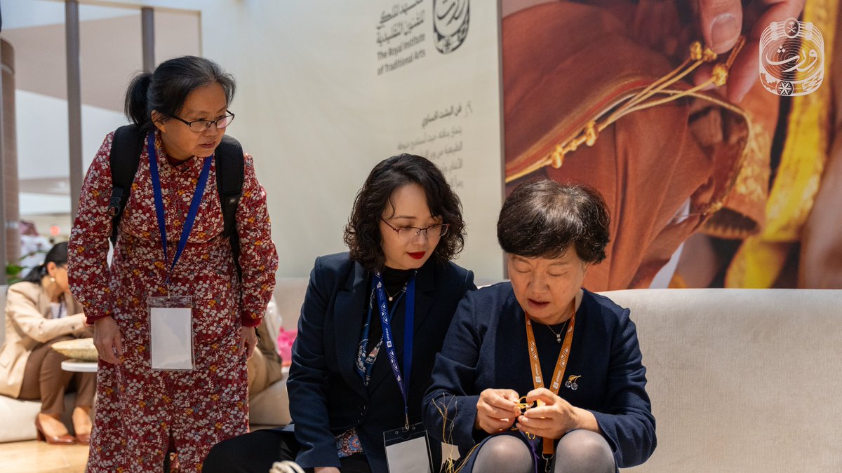 SaudiTVEN's tweet photo. @wrth_ksa: Integration through learning traditional arts in the Learning City at the Learning Cities Conference in Jubail
#TraditionalArts | #LearningCity | #Jubail https://t.co/CgszrghEse