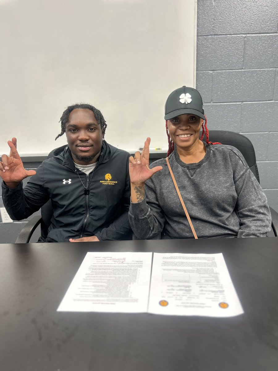 Waxahachie Football (@ndnfootball) on Twitter photo Congrats to our guy Cade Pointer (<a href="/CadeP33/">Cade “Dootie” Pointer</a>) on signing this morning with East Texas A&M University! #HailET Congrats to our guy Cade Pointer (<a href="/CadeP33/">Cade “Dootie” Pointer</a>) on signing this morning with East Texas A&M University! #HailET