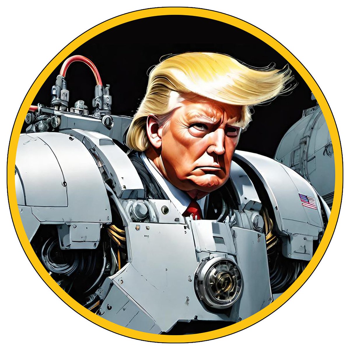 Gun3d8302's tweet photo. #ROBOTRUMP Coin #ToTheMoon
ROBTRUMP β a high-tech, metallic android programmed for business negotiations and supersonic speeches. His artificial intelligence features a powerful persuasion algorithm, allowing him to win even the toughest debates.
$SOL https://t.co/P8DKyerDle