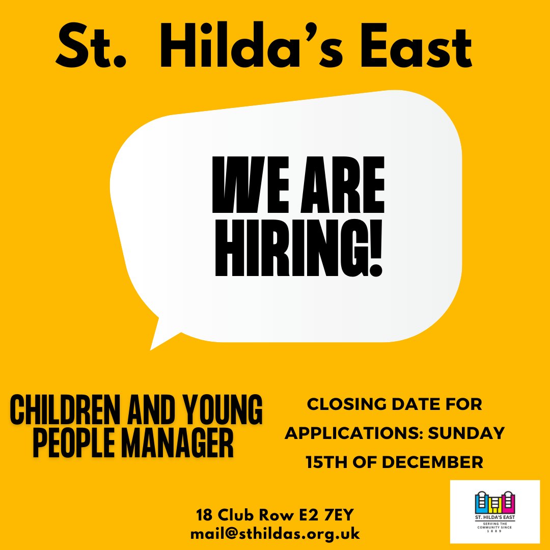 St Hilda's East tweet media