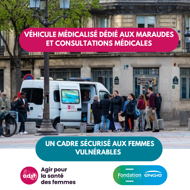 FondationEngie's tweet photo. 🤝 Favoriser l’accès aux soins des femmes en grande précarité : La Fondation @ENGIEgroup s’engage aux côtés d’ @_ADSF_  pour l'acquisition et l'aménagement d'un  véhicule électrique médicalisé , un cadre sécurisé de consultation pour les femmes les vulnérables
@claire_waysand