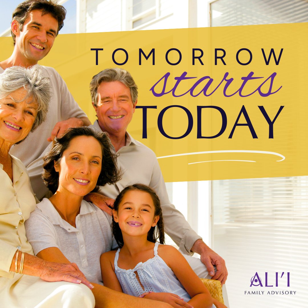The legacy you leave behind starts with the choices you make today. 

At Ali'i Family Advisory, we work with you to create a legacy plan that reflects the life you’ve built and the future you want for your family. 

It’s never too early to start planning for tomorrow.