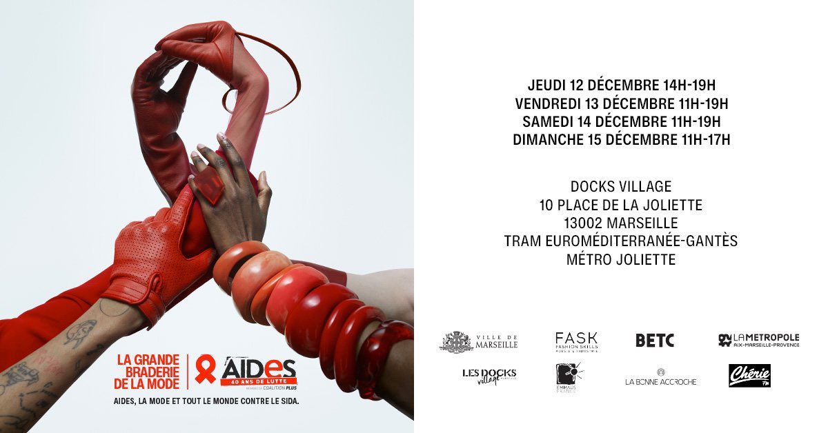 iamanticlimax's tweet photo. La braderie @assoAIDES  est de retour pour se remémorer que sa lutte est plus que jamais d'actualité, infos ci jointes, n'hésitez pas à partager la cause est noble! https://t.co/6ErqZWrcNm