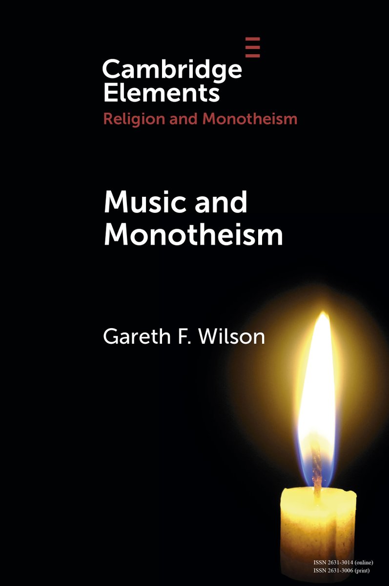 New Cambridge Element Music and Monotheism by <a href="/nota1cambiata/">Gareth Wilson</a> is now free to read for 4 weeks! 
cup.org/4iiDBdw
#cambridgeelements #religion