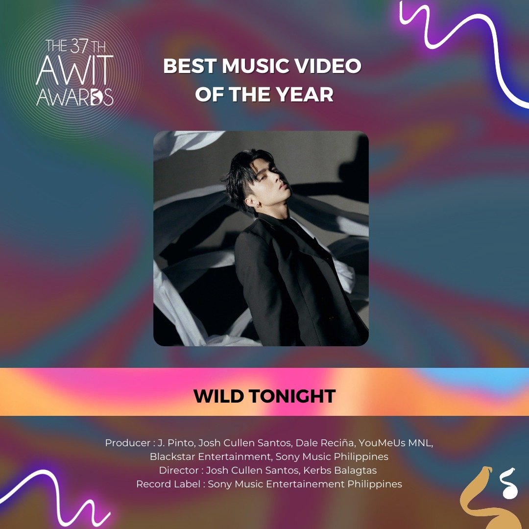 'TINAPOS ANG SB19' 😅🔥

SB19's Josh Cullen’s "Wild Tonight" claims Best Music Video at the #AwitAwards #AwitAwards2024 #37thAwitAwards