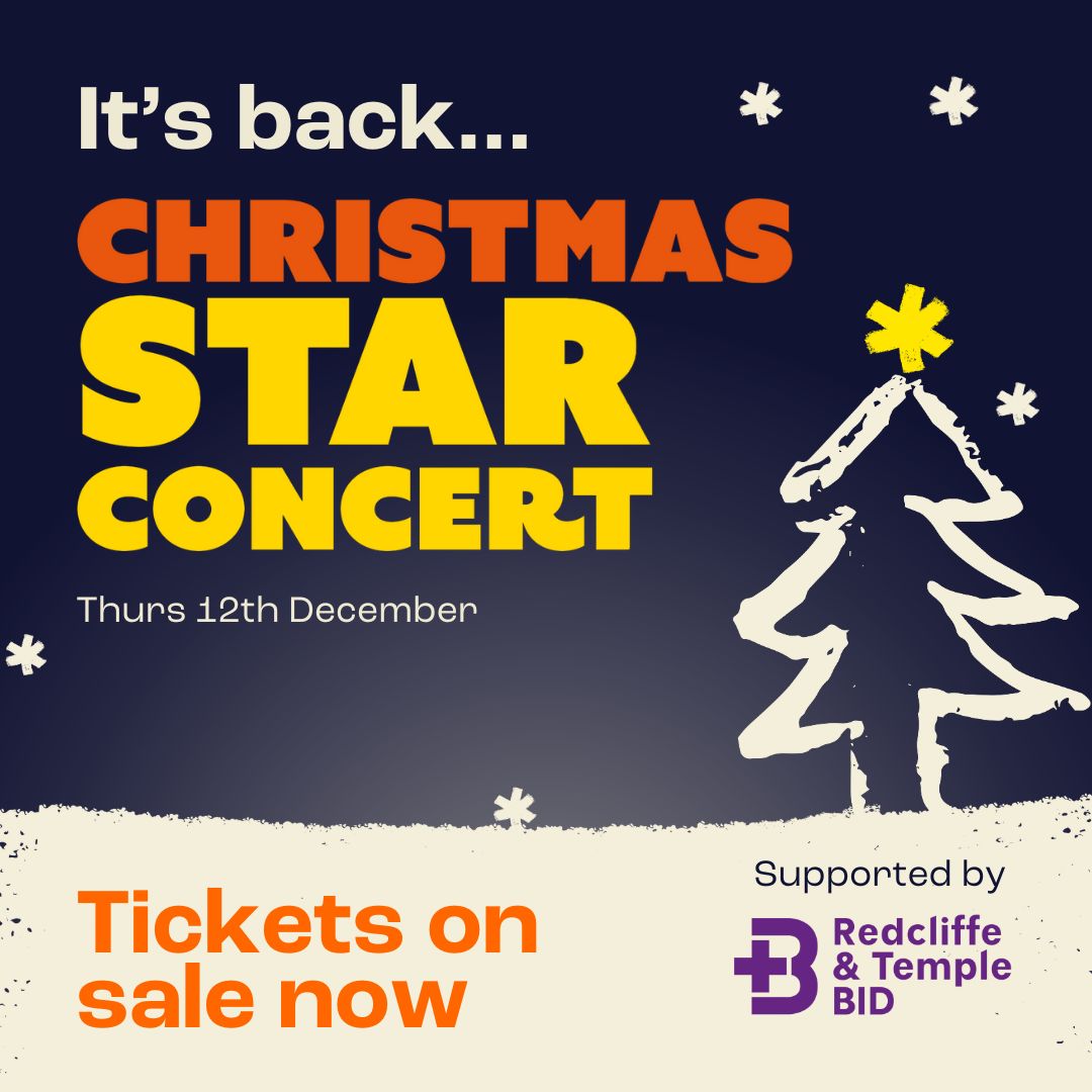 Redcliffe & Temple BID (@redandtemplebid) on Twitter photo <a href="/bwhospcharity/">Bristol & Weston Hospitals Charity</a> Christmas Star concert is just around the corner this December, bursting with festive talent! ⭐️
📅 12 December, 7.30-9.30pm 🎟️ Tickets from £7 for children and £16.50 for adults
👉 Book now ow.ly/aYxb50TT5qO
#LoveBristol <a href="/bwhospcharity/">Bristol & Weston Hospitals Charity</a> Christmas Star concert is just around the corner this December, bursting with festive talent! ⭐️
📅 12 December, 7.30-9.30pm 🎟️ Tickets from £7 for children and £16.50 for adults
👉 Book now ow.ly/aYxb50TT5qO
#LoveBristol