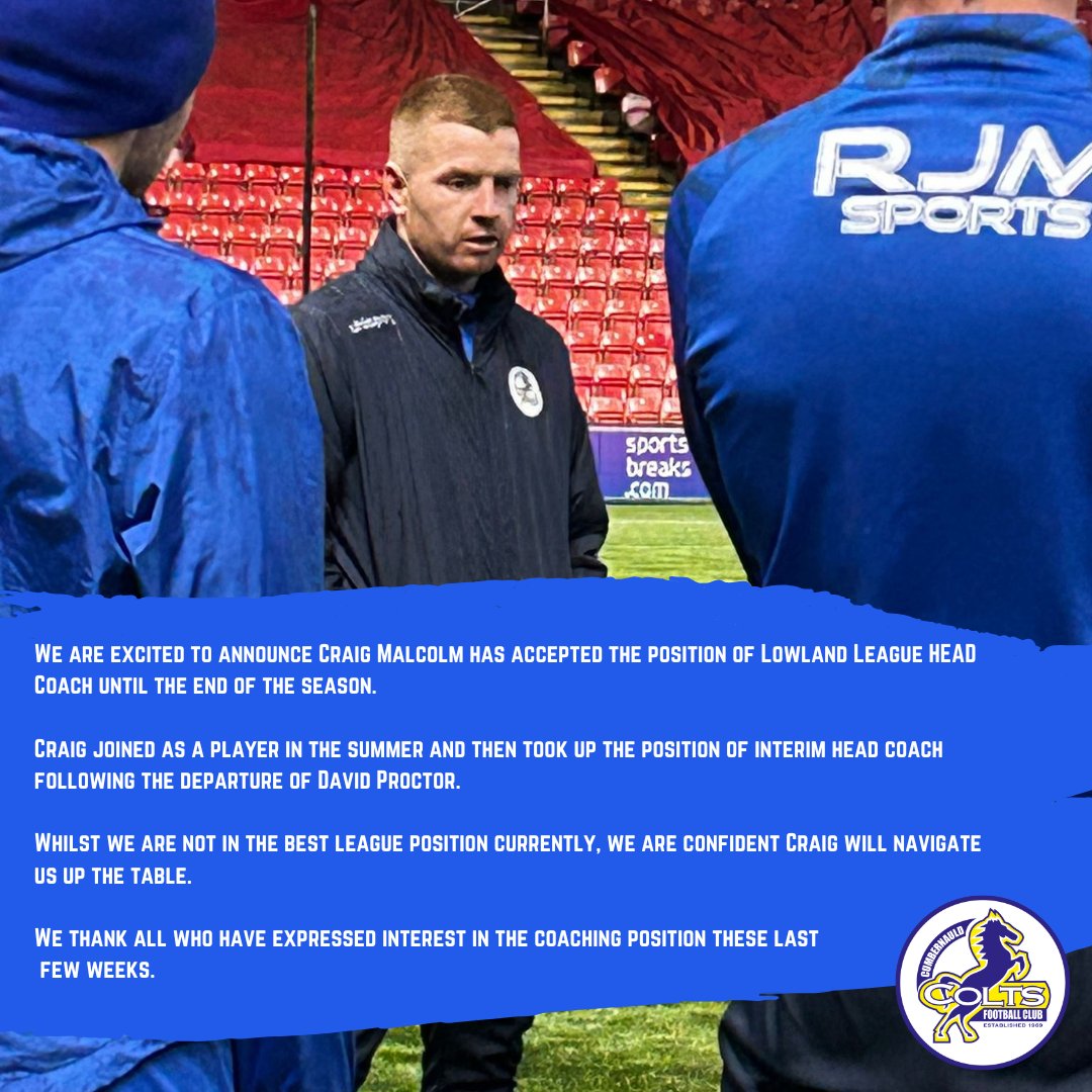 Cumbernauld Colts Community Football Club tweet media