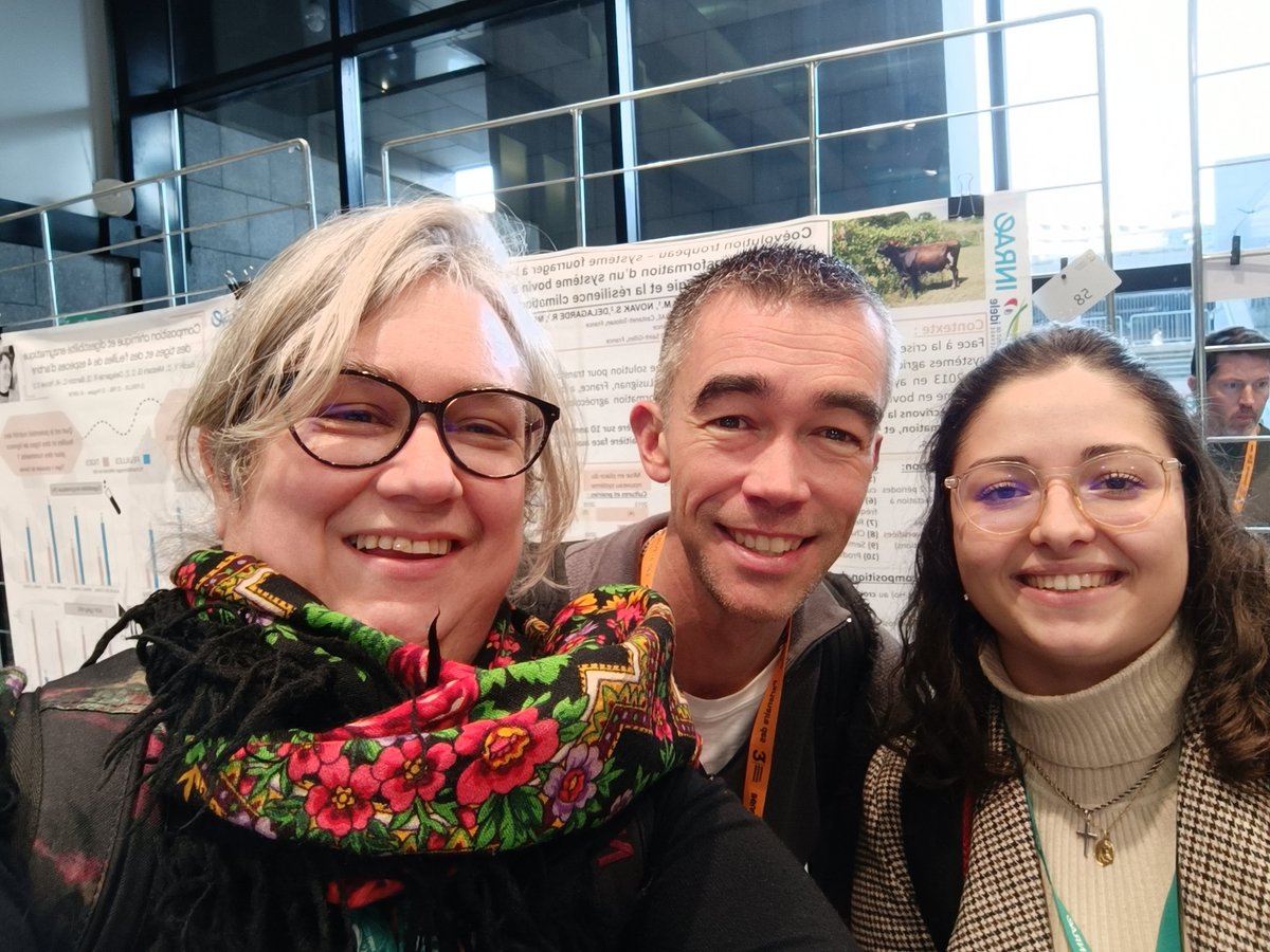 laranquette's tweet photo. La science, la science et toujours la science #FrAgTw 
Rencontres recherche ruminants #3R
#parpaing #inrae https://t.co/u2Hhih8inz