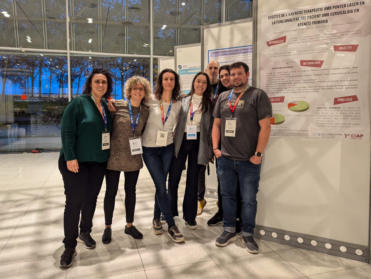 HTVCEbre's tweet photo. Els fisioterapeutes d'Atenció Primària de les Terres de l'Ebre han presentat dos pòsters al III Congrés Internacional de Fisioteràpia #FTP24! @ColFiCat https://t.co/AVnbWxHBW4