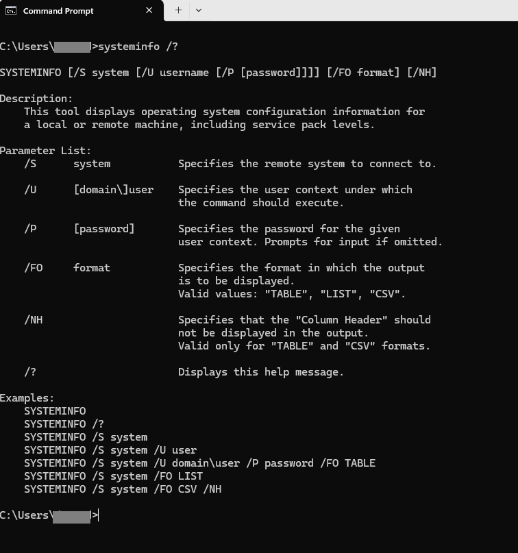 mrD4210's tweet image. #systeminfo es un comando que puedes ejecutar en el modo consola en tu PC Windows, rápidamente te da la información de la configuración de tu equipo y también puedes ejecutarlo para estaciones remotas si cuentas con el usuario y contraseña para acceder a ellas. 
💻→🛜→🖥️…