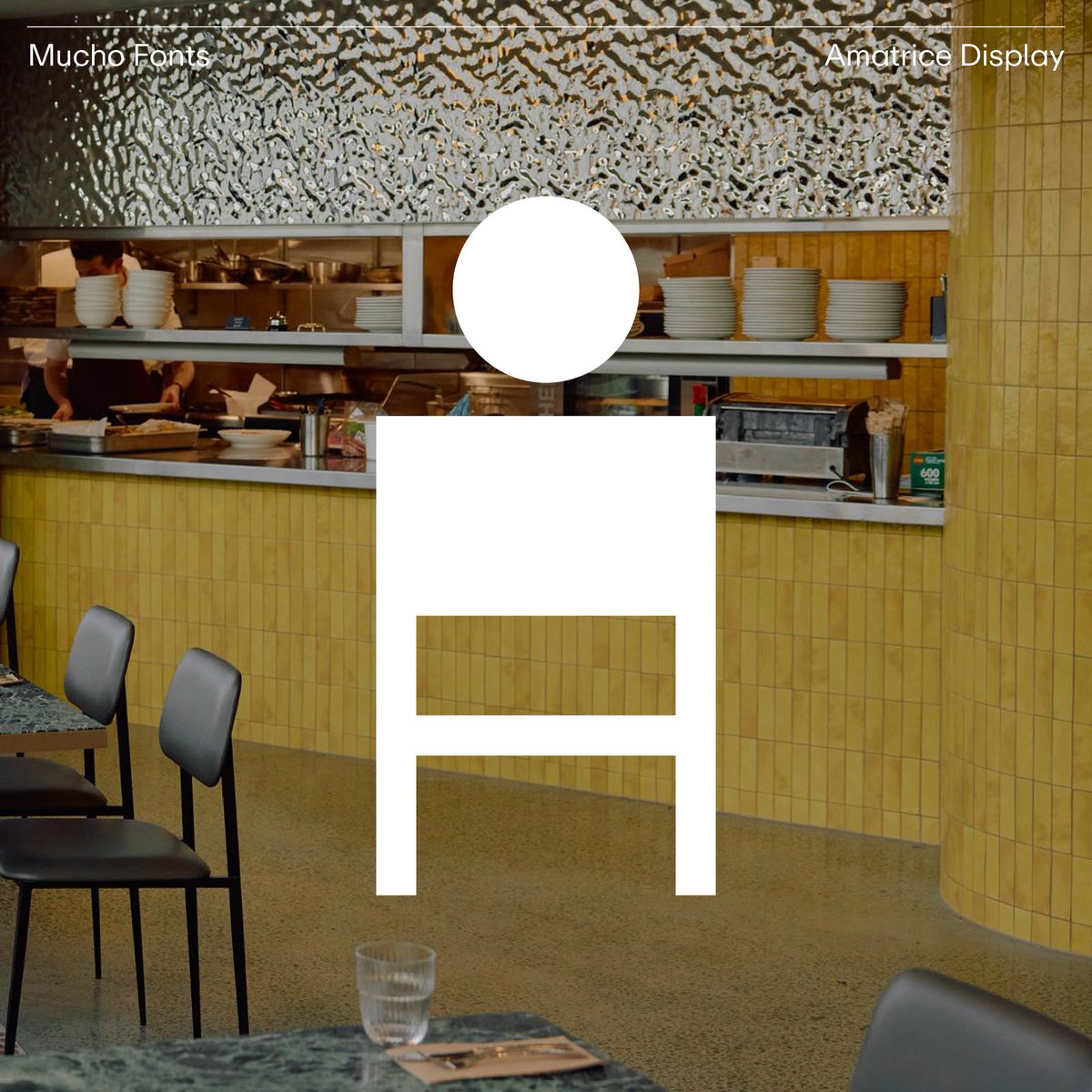 @amatrice.rooftop is a multi-level modern Italian culinary  Caffé and Bistro. 
Mucho designed the brand identity for Amatrice, including a distinctive wordmark that draws upon the vernacular signage common to Italian streets.

#Mucho #branding #Australia