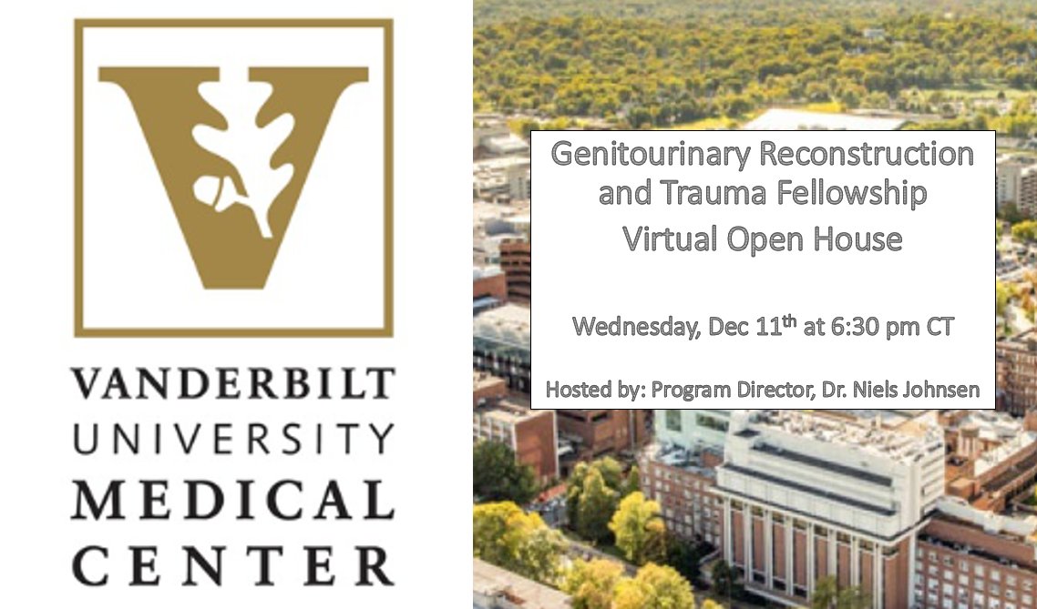 Vanderbilt Urology (@vumcurology) on Twitter photo Join us for a GURS open house on 12/11/24 - learn about reconstructive urology opportunities <a href="/VUMCurology/">Vanderbilt Urology</a> <a href="/SocietyGURS/">GURS</a> <a href="/nielsvjohnsen/">Niels V Johnsen, MD MPH</a>
redcap.vumc.org/surveys/?s=FXK… Join us for a GURS open house on 12/11/24 - learn about reconstructive urology opportunities <a href="/VUMCurology/">Vanderbilt Urology</a> <a href="/SocietyGURS/">GURS</a> <a href="/nielsvjohnsen/">Niels V Johnsen, MD MPH</a>
redcap.vumc.org/surveys/?s=FXK…