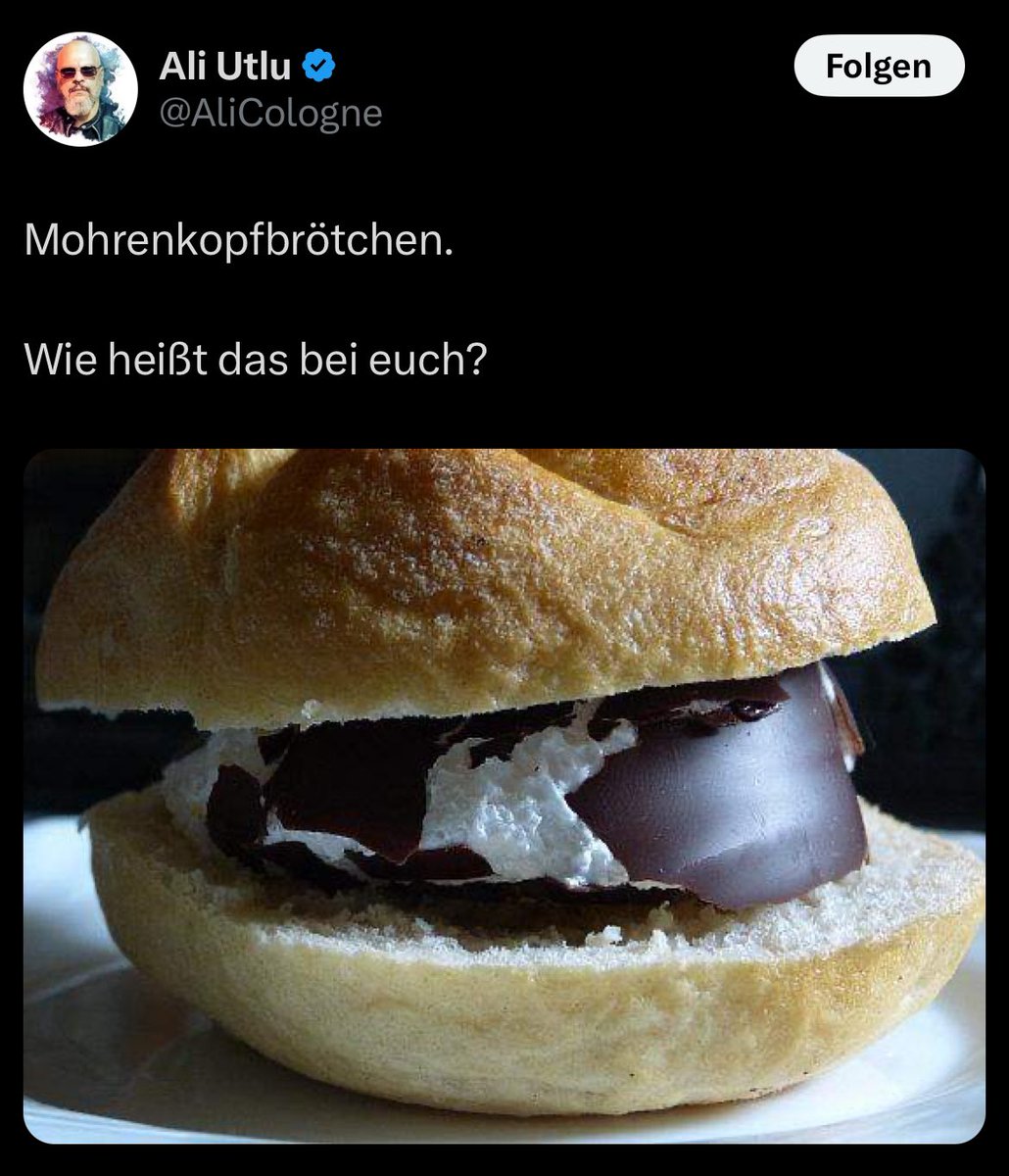 Mal abgesehen vom Namen.
Welcher fette bastard frisst Schokoküsse im Brötchen