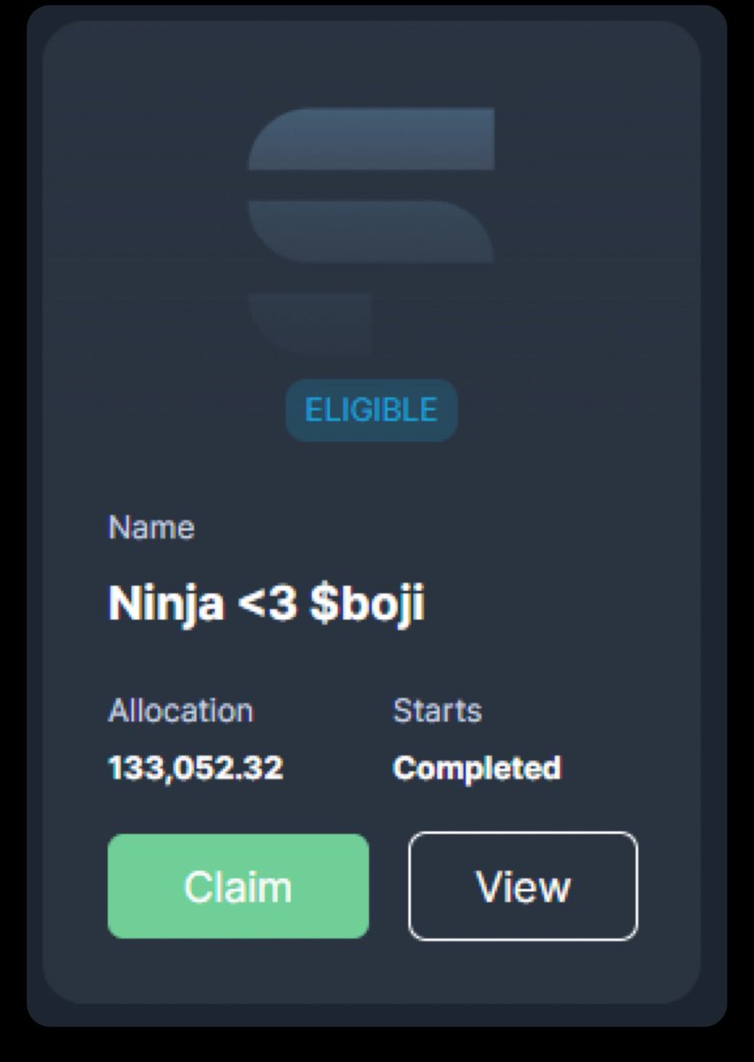$stream airdrop will come to you..

Whoever got $boji airdrop on <a href="/streamflow_fi/">Streamflow</a> 

From <a href="/ninjasquadnft/">Ninja Squad ($NST)</a> and boji holders are eligible for upcoming airdrop.

I hope this will be big ❤️