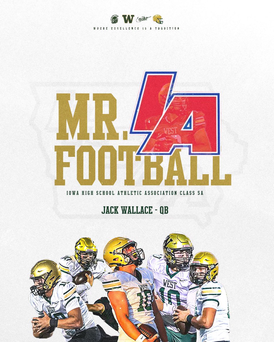 Congratulations to Jack Wallace, aka Mr. IA Football!