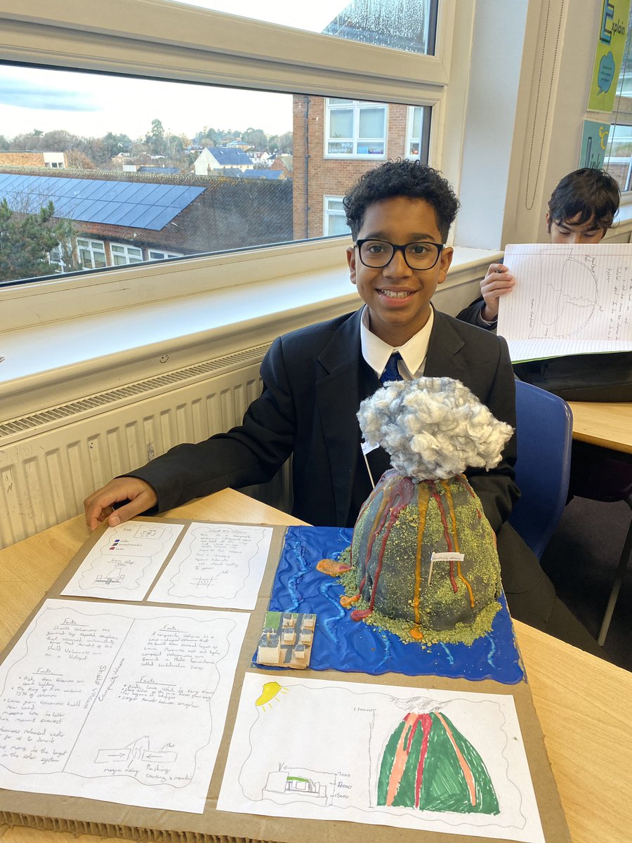 MsC_History's tweet photo. Four members of 8HCR got a ‘call out recognition’ in Geography today due to their amazing volcano homework projects. So proud! #formtutor @shsrbk https://t.co/ja0U3g834v