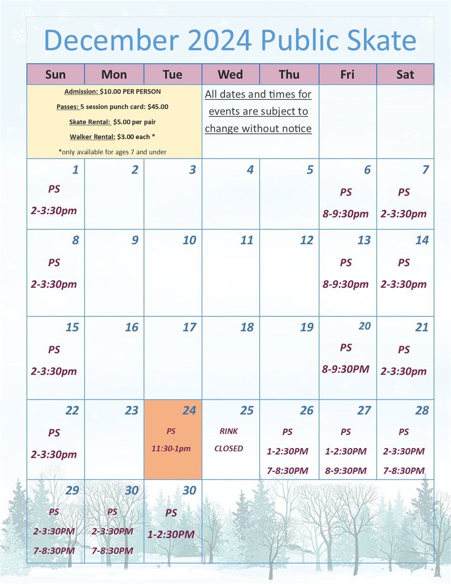 Ice_Line's tweet image. 🎄❄️ Happy Holidays from Ice Line Quad Rinks! 🎅⛸️

Get ready for a festive December packed with fun activities for everyone! Here's what's happening:

👉 Visit our website or stop by the rink for more info!🎁✨ 
#HappyHolidays #IceLineQuadRinks #SkateWithUs